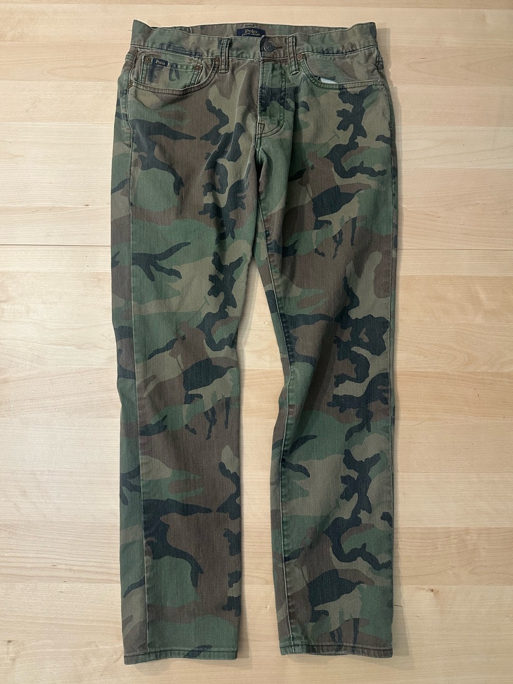 Ralph Lauren Men's Camouflage Jeans 31x30